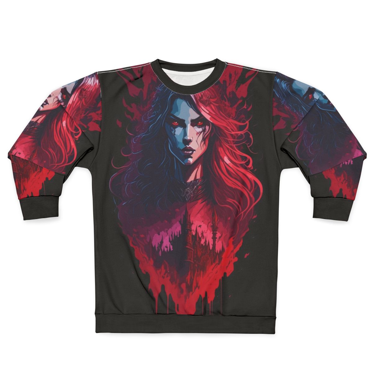 Castlevania Netflix Queen Carmilla Graphic Sweatshirt
