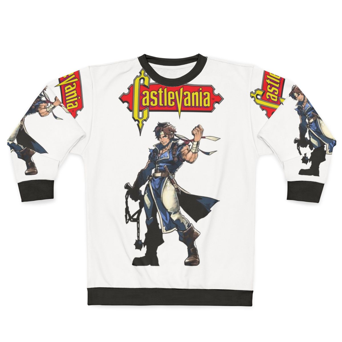 Castlevania Alucard and Belmont Crew Neck Sweatshirt