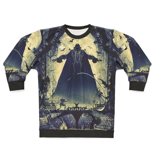 Castlevania video game themed sweatshirt