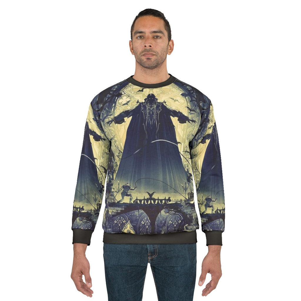 Castlevania video game themed sweatshirt