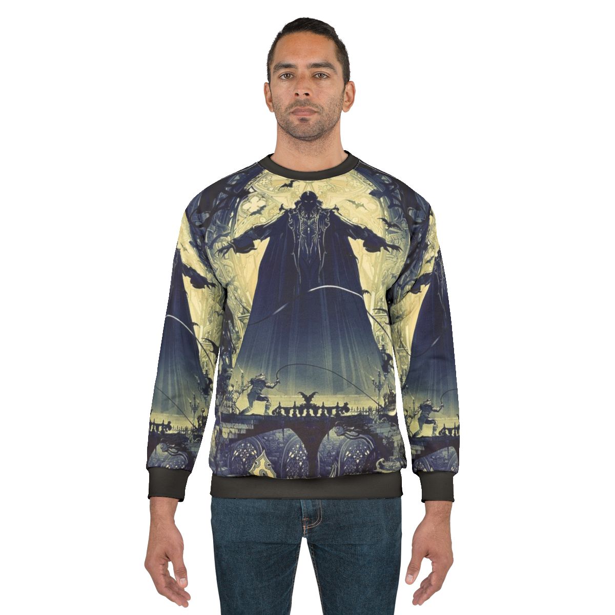 Castlevania video game themed sweatshirt