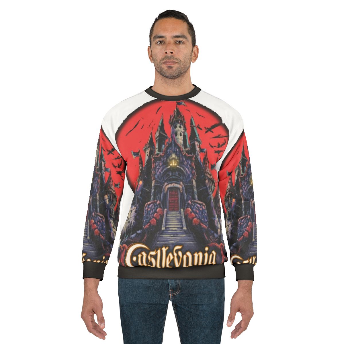 Castlevania gaming merchandise anime sweatshirt