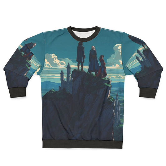 Castlevania Trevor, Sypha, and Alucard Anime Sweatshirt