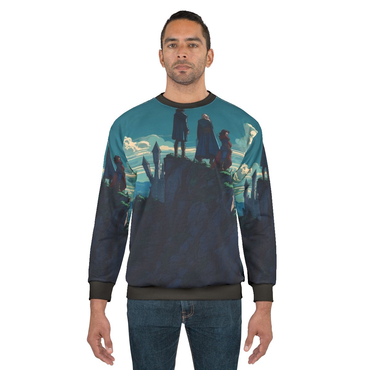 Castlevania Trevor, Sypha, and Alucard Anime Sweatshirt