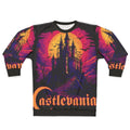 Castlevania Vaporwave Sweatshirt with Dracula and Alucard