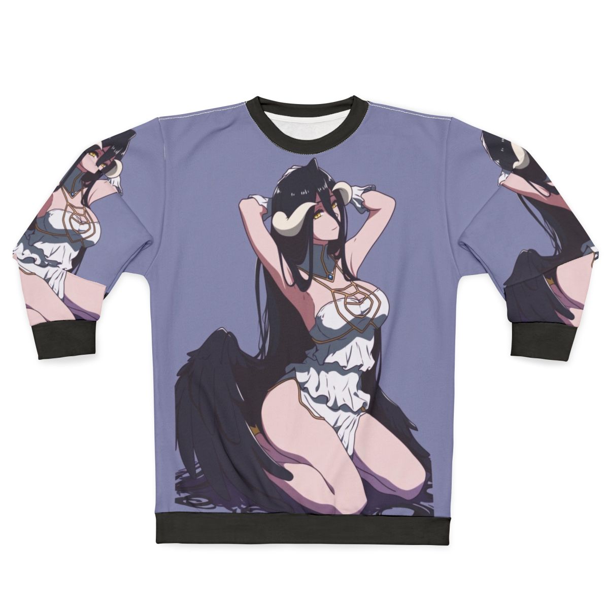 Anime Albedo Sweatshirt - Overlord Demon Girl Merchandise