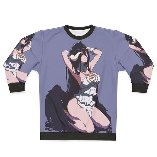 Anime Albedo Sweatshirt - Overlord Demon Girl Merchandise