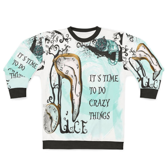Cheshire Cat Alice in Wonderland Inspired Sweatshirt