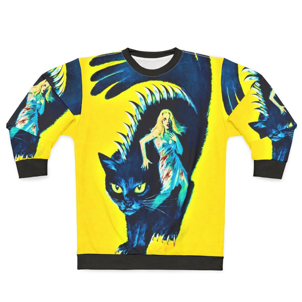 Dario Argento's Cat o' Nine Tails 1971 horror movie sweatshirt