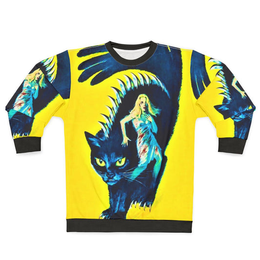 Dario Argento's Cat o' Nine Tails 1971 horror movie sweatshirt