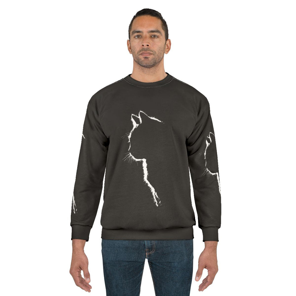 Cat Silhouette Sweatshirt