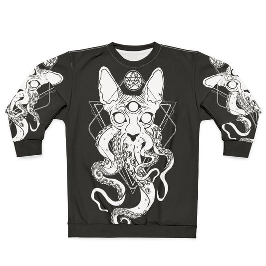 Cosmic Tentacle Cat Cthulhu Sweatshirt