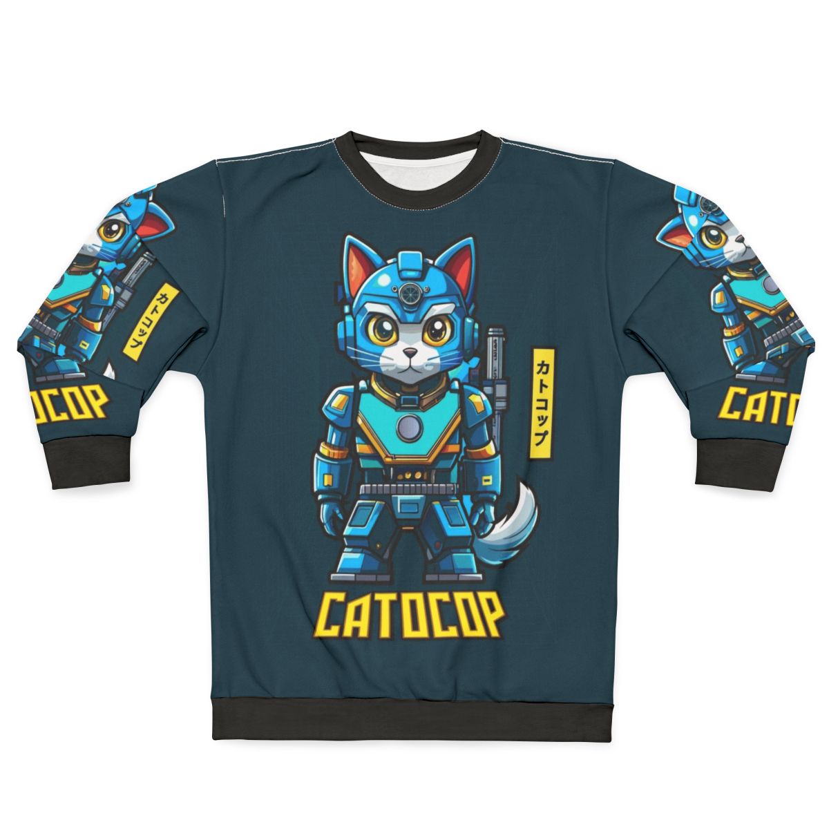 Catocop Cyborg Police Sweatshirt