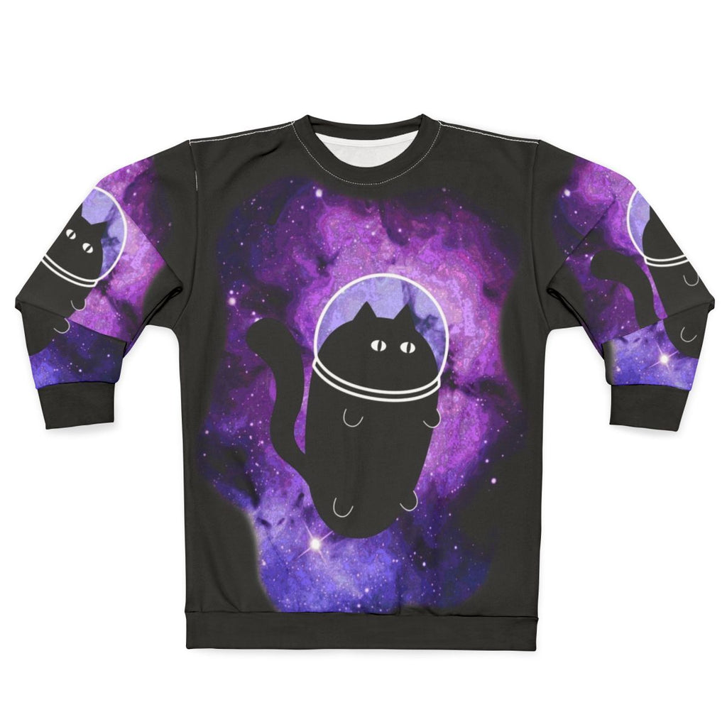 Catronaut - A cosmic cat sweatshirt with an astronaut design