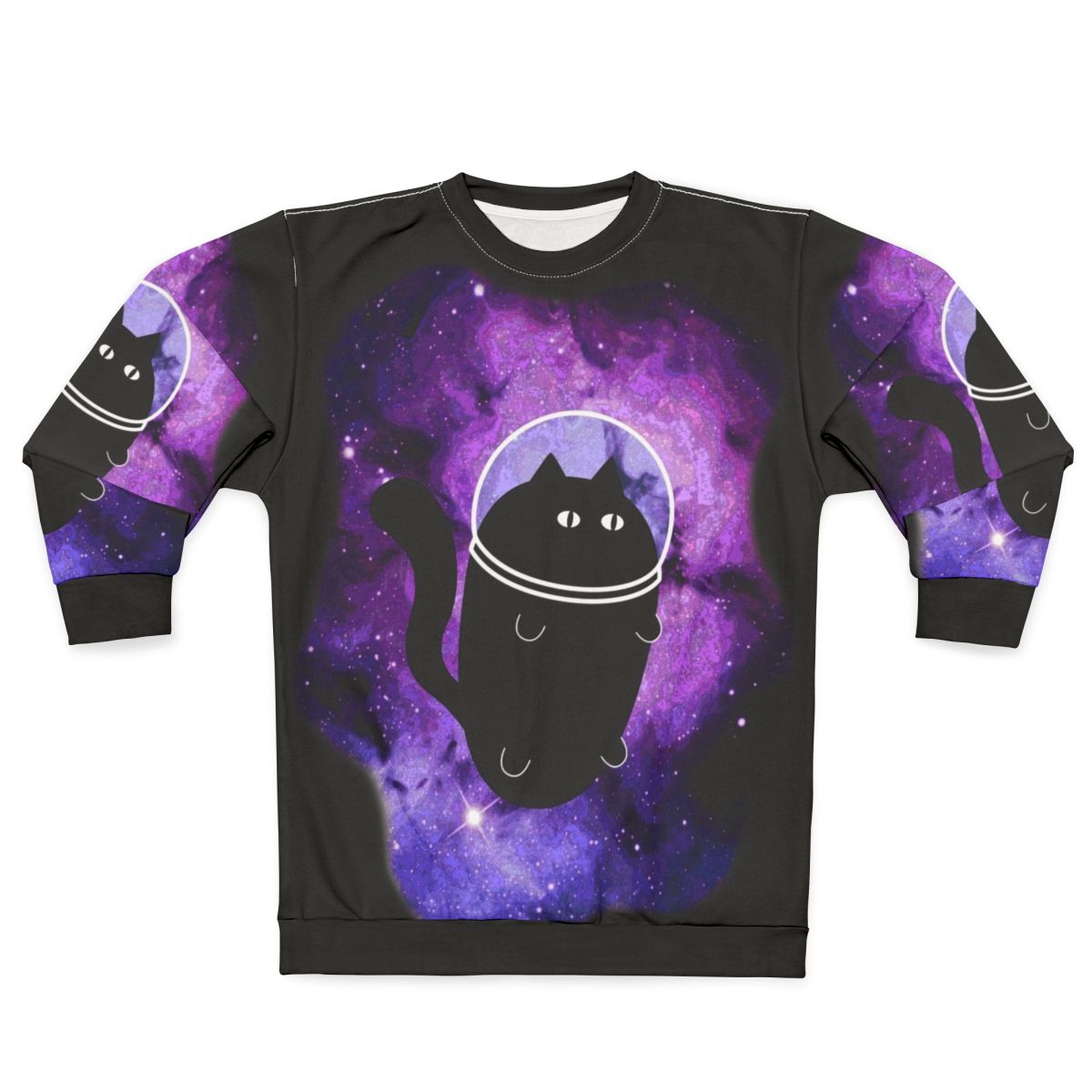 Catronaut - A cosmic cat sweatshirt with an astronaut design