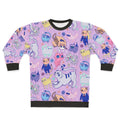 Cat Adventure Sweatshirt featuring a cartoon cat in an adventurous design