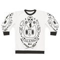 Cats and heavy metal design sweatshirt