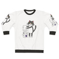 Cats Hobbies Sweatshirt featuring an adorable design of cats engaged in various hobbies