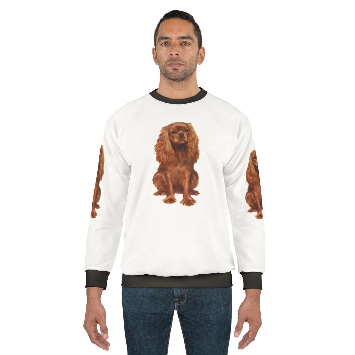Ruby Cavalier King Charles Spaniel Sweatshirt