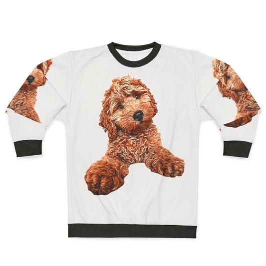 Cavapoo Labradoodle Goldendoodle Poodle Mix Dog Sweatshirt