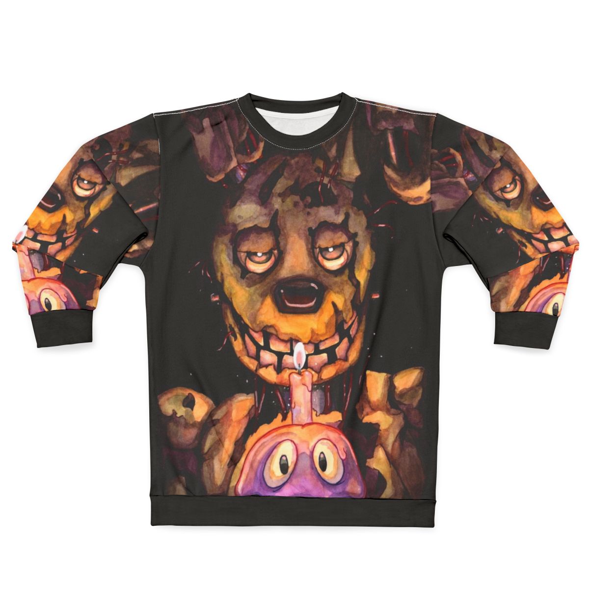 FNAF Springtrap Watercolor Sweatshirt