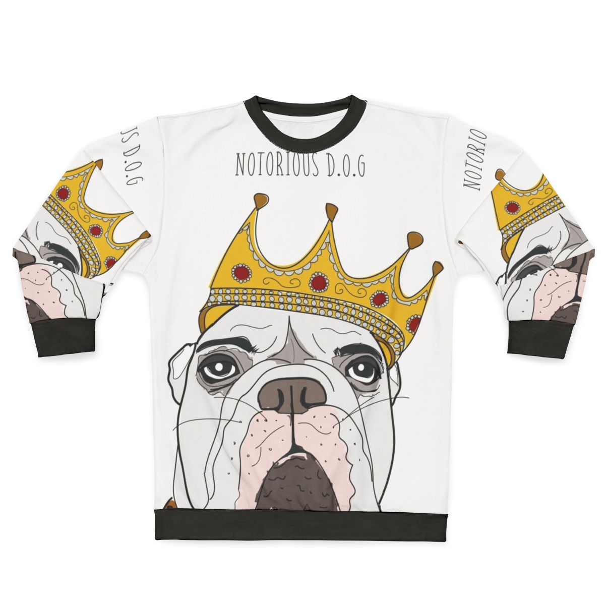 Notorious D.O.G. celebrity dog sweatshirt