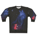 Celestial Sweatshirt featuring a cute animal in a space-themed design