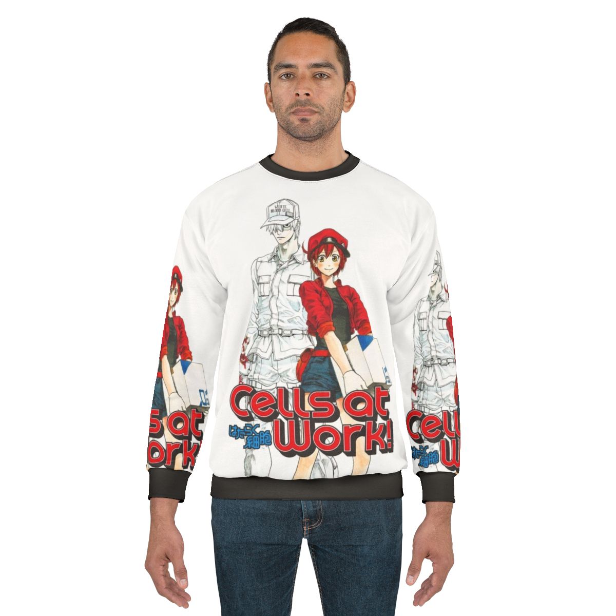 Cells at Work Lavori in Corpo Anime Sweatshirt