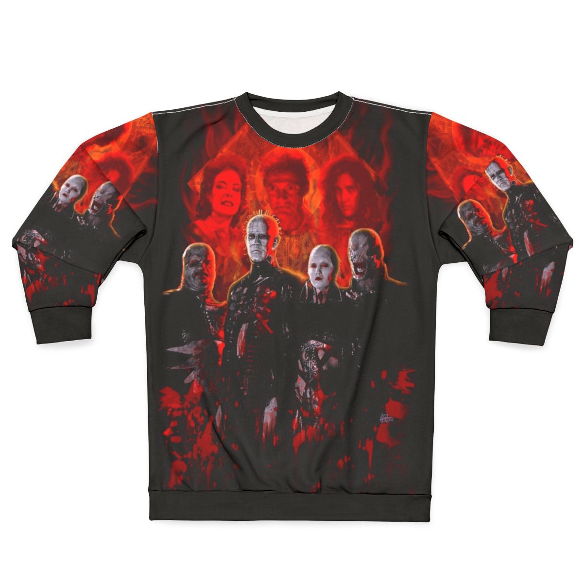 Cenobites Pinhead Horror Puzzle Box Sweatshirt