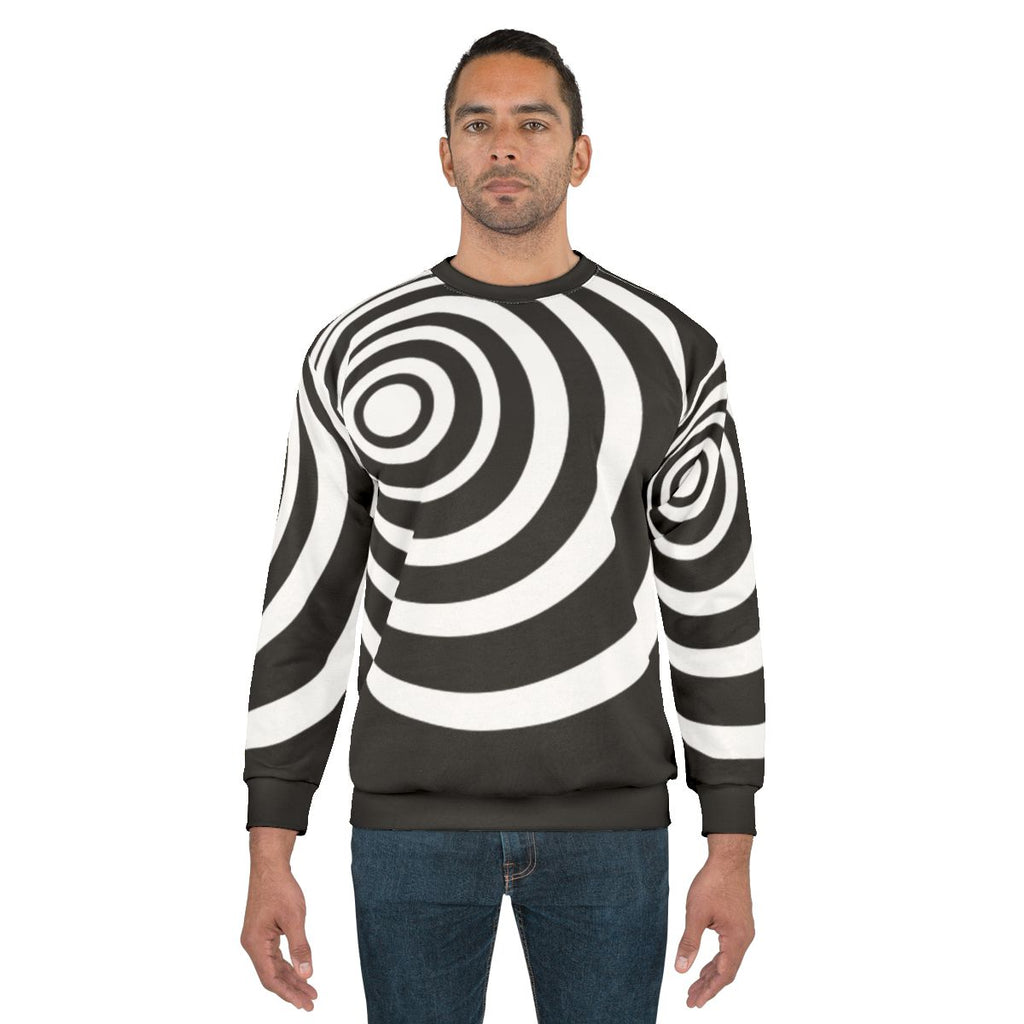 Center Sweatshirt with Graphic Design