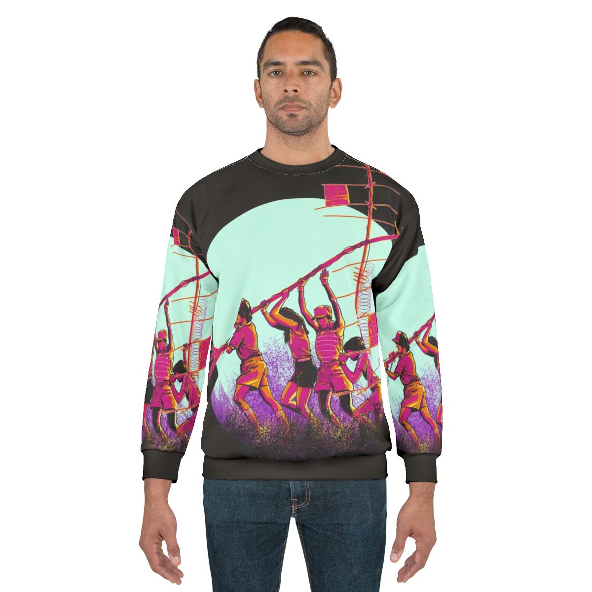Stranger Things Cerebro Radio Tower Sweatshirt