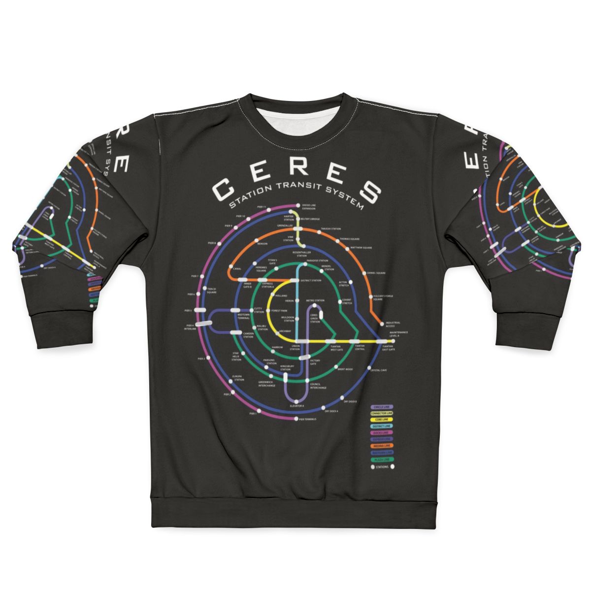 Ceres unisex cotton sweatshirt