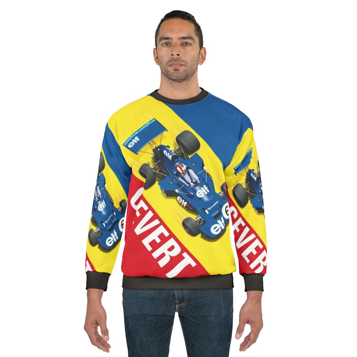 Vintage Cevert Race Car Graphic Sweatshirt