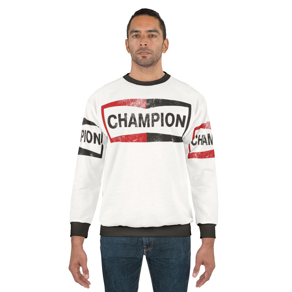 Champion Vintage Logo Motorsport Sweatshirt