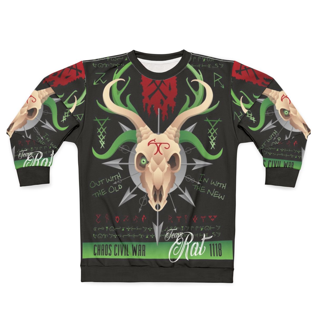 Chaos Civil War Skaven Team Rat Sweatshirt