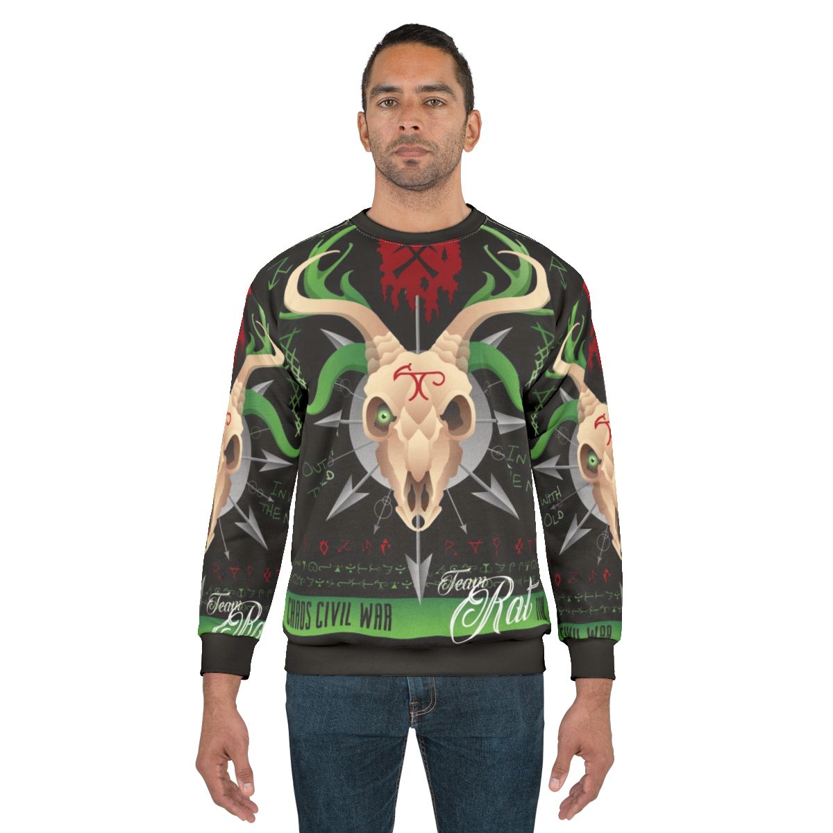 Chaos Civil War Skaven Team Rat Sweatshirt