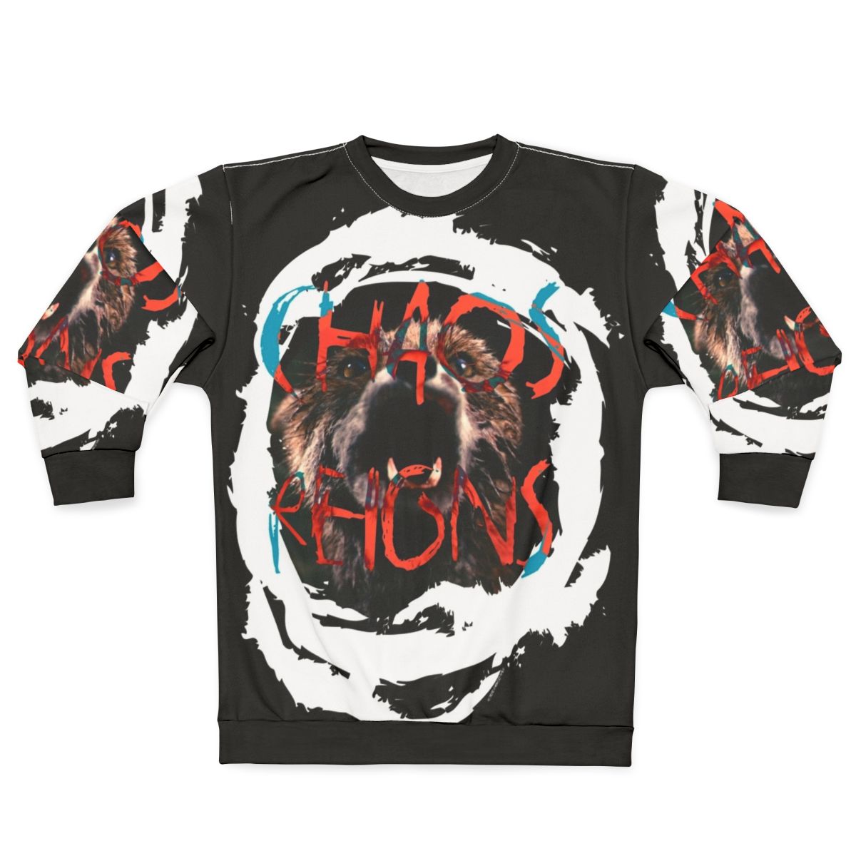 Chaos Reigns Cult Movie Tribute Sweatshirt