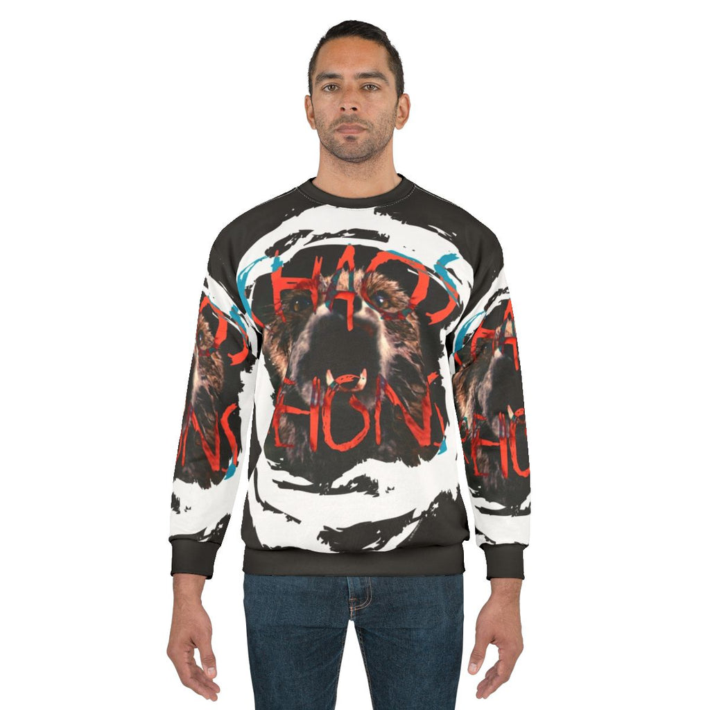 Chaos Reigns Cult Movie Tribute Sweatshirt