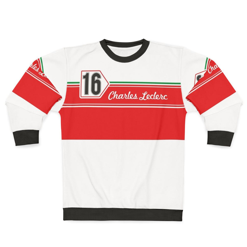 Charles Leclerc Ferrari F1 Retro Sweatshirt