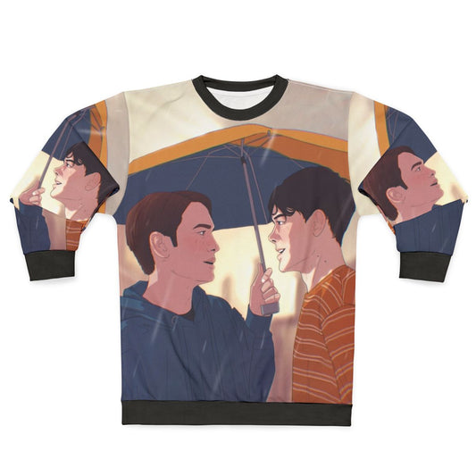 Heartstopper Charlie and Nick LGBT Graphic Novel Sweatshirt