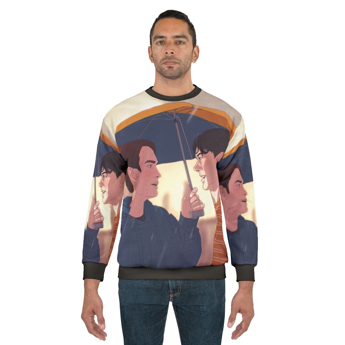Heartstopper Charlie and Nick LGBT Graphic Novel Sweatshirt