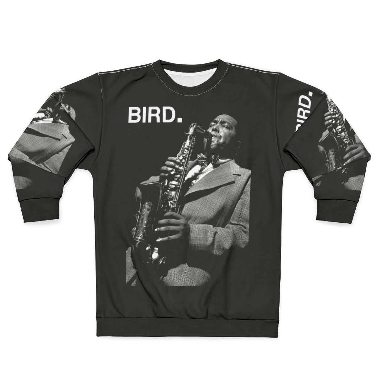 Charlie Parker Jazz Musician Sweatshirt