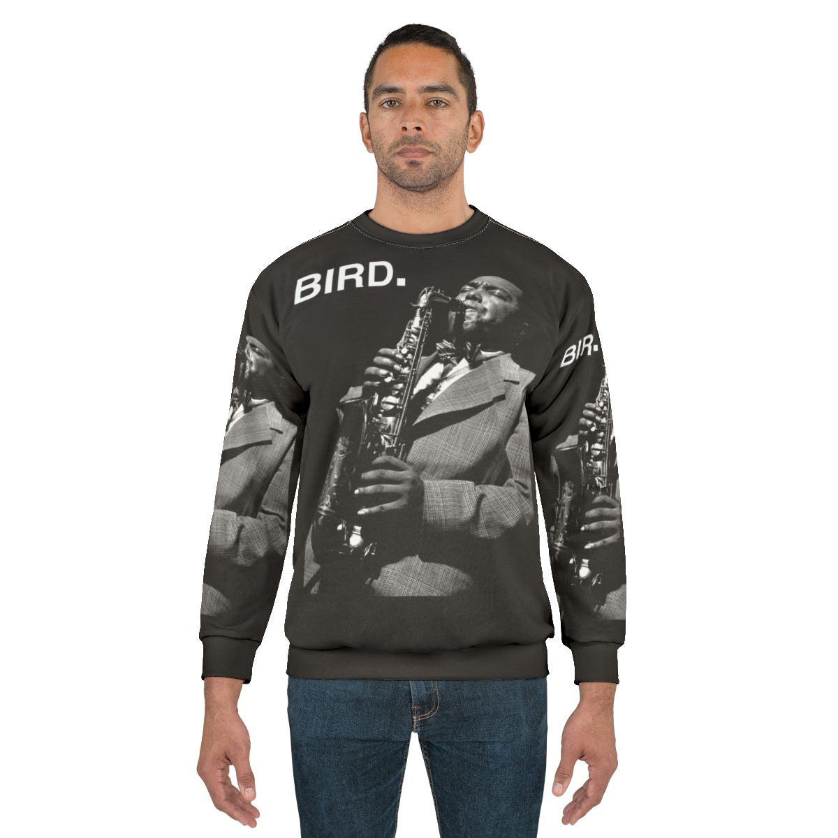 Charlie Parker Jazz Musician Sweatshirt