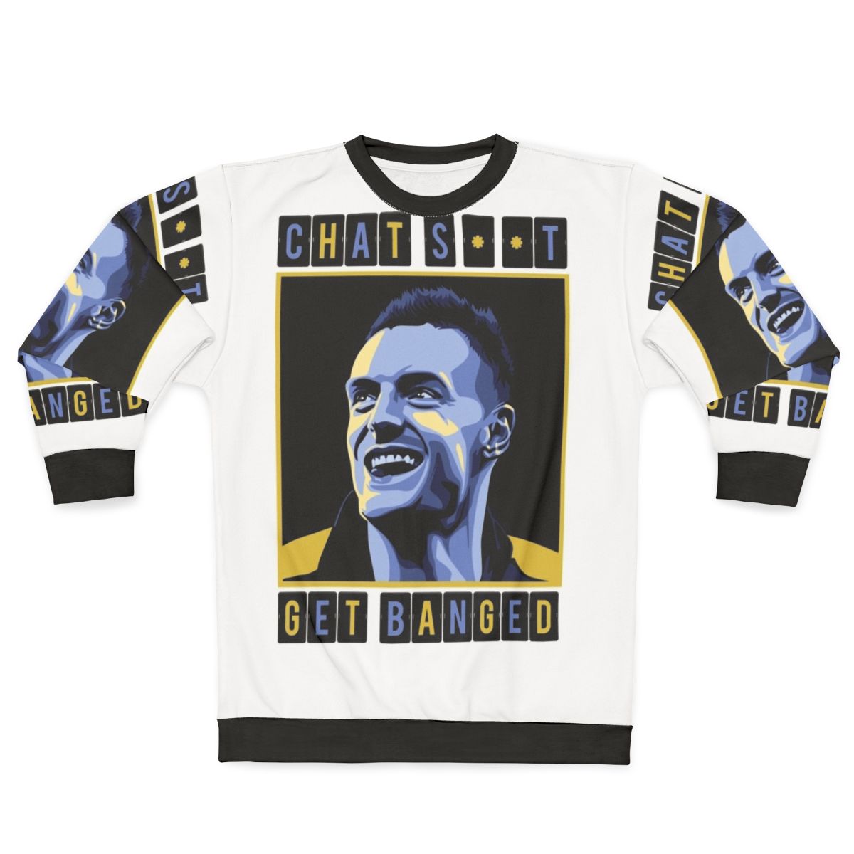 Jamie Vardy "Chat Shit Get Banged" Football Sweatshirt