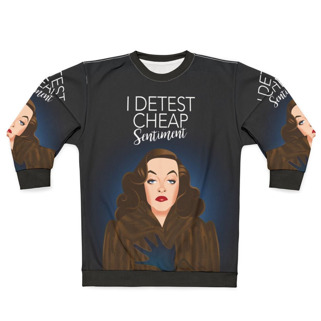 Classic Hollywood Sentiment Sweatshirt with Alejandro Mogolloart