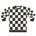 Checkered flag racing winner sweatshirt