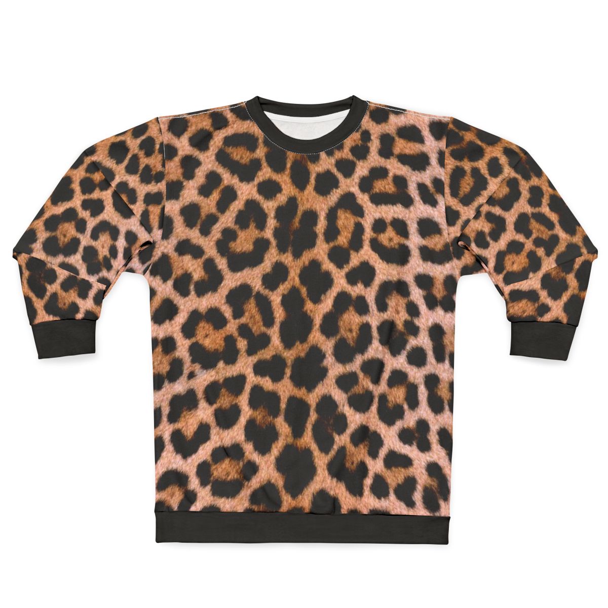Cheetah print sweatshirt for fashionable and fierce style