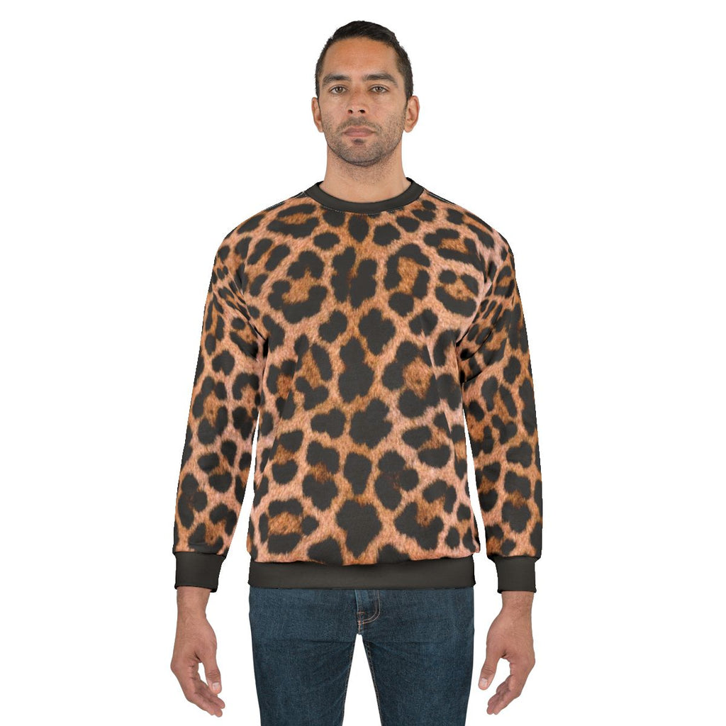 Cheetah print sweatshirt for fashionable and fierce style