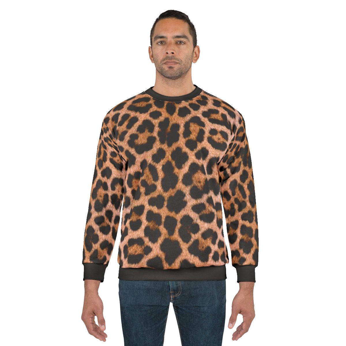 Cheetah print sweatshirt for fashionable and fierce style