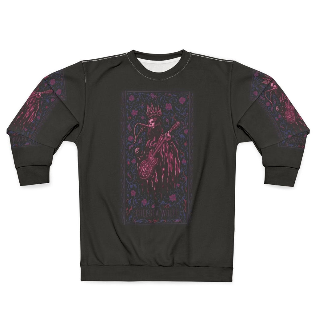 Chelsea Wolfe Tribute Sweatshirt with Experimental Metal and Gothic Fashion Aesthetic